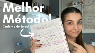 TUDO SOBRE CADERNO DE ERROS | Como fazer e como era o meu caderno