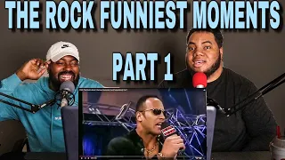 WWE The Rock's Most Hilarious Moments Ever(Compilation) Part 1 - (REACTION)