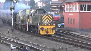 Wacky Races Deltic v Teddy Bear+Clayton SVR gala