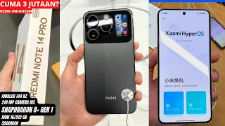 RUSAK HARGA & HANCURIN BRAND LAIN !! INI DIA REDMI NOTE 14 PRO | HP MURAH SPESIFIKASI TERBAIK 2023