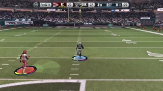 Derek Carr connect with Seth Robert's 85 yard touchdown