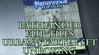 Pathfinder Flip-Tiles Urban Starter Set Unboxing