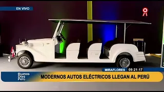 Movilidad sostenible: modernos vehículos eléctricos llegan al Perú