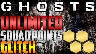 CALL OF DUTY GHOSTS UNLIMITED SQUAD POINTS GLITCH UNPATCHED!!! (MARCH 2014) [Glitch Parody!]