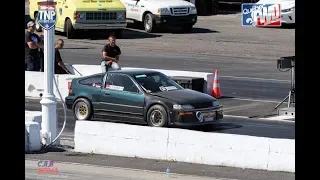 CRX H2B ALL MOTOR breaks stock H23A world record again!