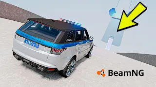 СПУСК ПО ЛЬДУ С ГОРЫ БЕЗ ТОРМОЗОВ В BEAMNG DRIVE