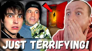 THIS IS SCARY! Sam and Colby Investigating America's Portal to Hell (ft. Joe Rogan) REACTION!!!