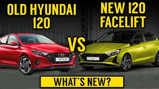 i20 facelift 2023 VS old i20 | What's New in New i20 Facelift? Hyundai i20 2023 launched globally