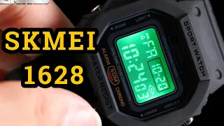 Review SKMEI 1628: O Estilo G-Shock Acessível - Relógio Digital Masculino Original e Barato