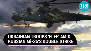 Putin's Mi-35 Chopper, Ka-52 Alligator Become Headache For Ukraine Army At The Front | Watch