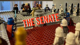 Lego Star Wars Palatine's Office Clone Wars. MOC Review. (4K)