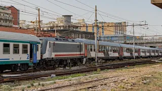 Arrivo e Imbarco del Treno PELLEGRINI per LOURDES a Messina