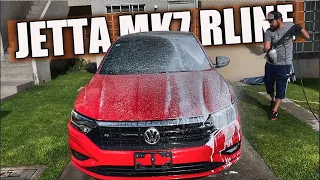 JETTA MK7 R LINE WASH, INTERIOR, EXTERIOR, POLISH AUTO DETAILING