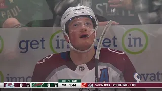 Cale Makar Retaliates Against Ryan Hartman After Hit