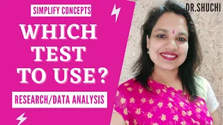 Which test to use? | Research | Data Analysis | Statistical Tests