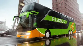 Amsterdam (Netherlands) Schiphol Airport to Belgium via Flix Bus | Europe Vlogs