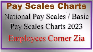 National Pay Scales Charts 2023 | Basic Pay Scales Charts 2023 | BPS Charts 2023 Download | ECZ |