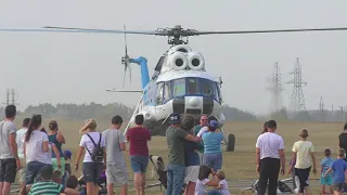 Mi 8 take off and landing