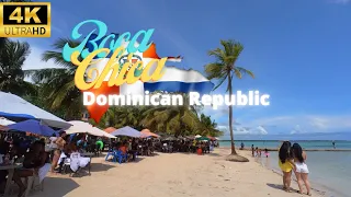 Boca Chica, Santo Domingo, Dominican Republic / 4K  Virtual Walking Tour