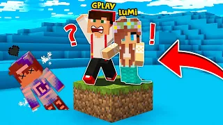 NIE DOTYKAJ NIEBIESKIEGO BO ZGINIESZ W MINECRAFT?! GPLAY & LUMI