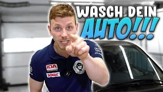 10 years of experience: How to wash your car at home! | AUTOLACKAFFEN