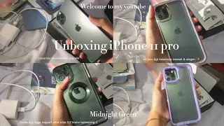 ✨Unboxing IPhone 11 pro 64 GB ✨ Midnight Green ✨ 2023 ✨ Case Aesthetic✨