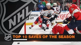 Top 10 Saves of the 2017-18 Regular Season