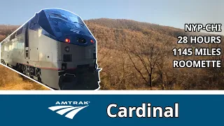 A Scenic Autumn Sleeper Ride: Amtrak Cardinal 51 from New York to Chicago in Roomette