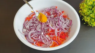 So delicious that nothing is left on the table, surprised all my guests! Simple salad quick and easy