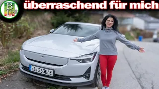 Was meine Frau vom Polestar 2 MJ2024 hält