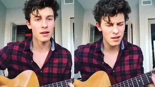 Shawn Mendes' real voice without a mic for 8 mins (ig covers)