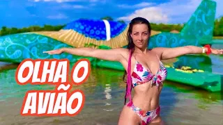 Corre pra ver esse avião na praia! | VANLIFE REAL EM BONITO MS