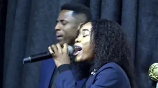 REV BIODUN AND ESTHER OJI IN DEEP WORSHIP @COZA