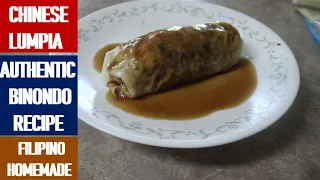 CHINESE FRESH LUMPIA. Authentic Binondo Recipe. Easy & Delicious Filipino-Chinese Homecooked Recipe.