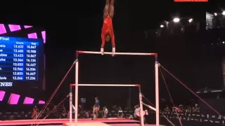 Simone Biles. Многоборье. Брусья. Чемпионат мира.