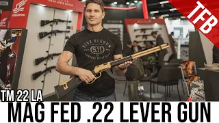 Magazine Fed Lever Action .22 LR Carbine: Derya TM22 LA