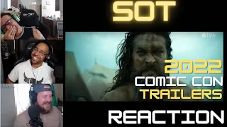 Staying Off Topic | ALL COMIC CON TRAILERS 2022 | #reaction #comiccon2022 #movies