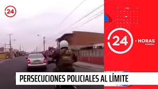 Reportajes 24: Persecuciones policiales al límite | 24 Horas TVN Chile