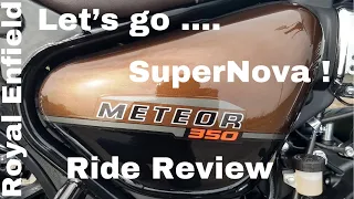 Royal Enfield Meteor 350 | Ride Review | Pls Read Description