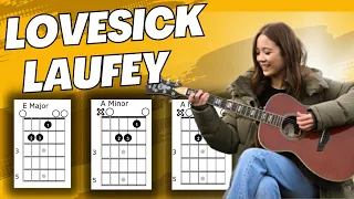 Lovesick Laufey Guitar Tutorial Chords