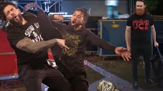 WWE 2k22 Roman Reigns Vs Kevin Owens (zayn attacks Roman)| Royal Rumble 2023 Highlights