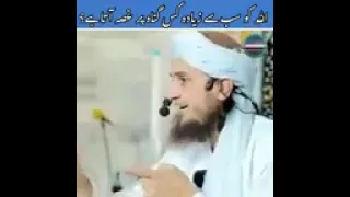 Allah ko sab se ziyada kis gunah par Gussa Aata Hai• Mufti Tariq Masood shorts #muftitariqmasood