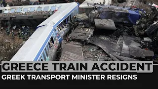 Greek transport minister resigns over train crash; 40 dead