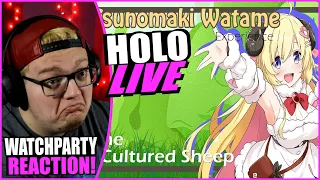 WHY SO MUCH ARMPIT? / Tsunomaki Watame Experience Hololive Reaction