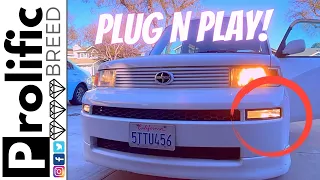 HOW TO INSTALL FACTORY FOG LIGHTS, SWITCH, AND RELAY | SCION XB