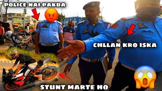 🙏Stunt Krte Police Nai Pakad Liya 😱|@aamir__majid