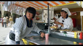 Wheels On Meals (1984) - Jackie Chan Barcelona Food Truck scene