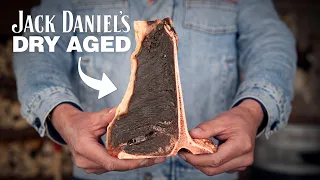 I Dry-Aged this T-Bone steak in Whiskey for 40 Days