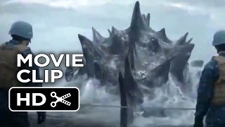 Godzilla International Movie CLIP - Out Of The Water (2014) - Bryan Cranston Movie HD