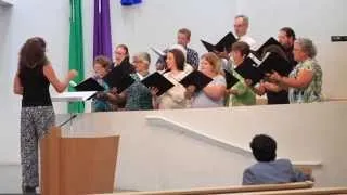 "Sit Down Servant" presented by the Chancel Choir, First Presbyterian Church, Encino
